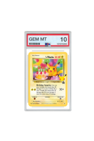 [PSA 10] Birthday Pikachu (24)