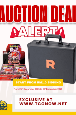 Team Rocket’s Glory Attache Case with 30 sealed booster packs