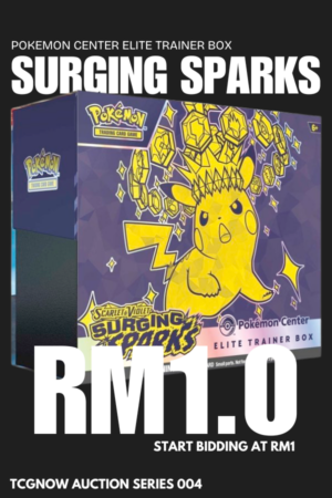 Surging Sparks Pokémon Center Elite Trainer Box