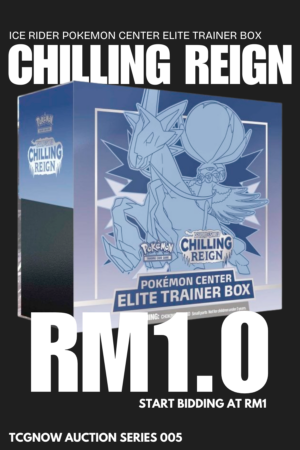 Chilling Reign Ice Rider Pokémon Center Elite Trainer Box