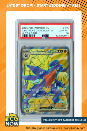 [PSA10] Cynthia's Garchomp ex - Destined Rivals 215/182