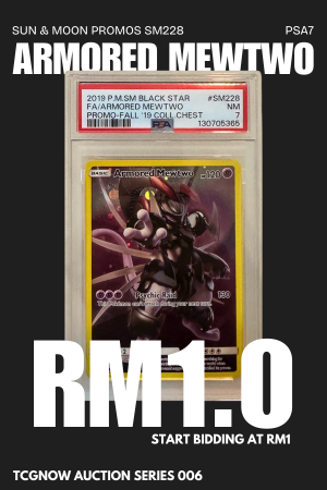 [PSA7] Armored Mewtwo Sun & Moon Promos - SM228