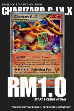 Charizard G LV.X DP Black Star Promo - DP45
