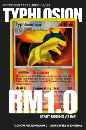 Typhlosion Mysterious Treasures - 16/123