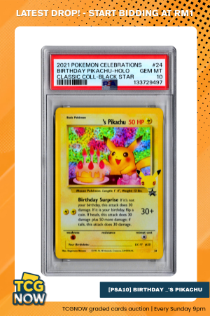 [PSA10] Birthday Pikachu Celebrations - 24