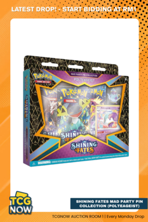 Shining Fates Mad Party Pin Collection (Polteageist)