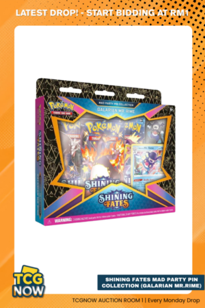 Shining Fates Mad Party Pin Collection (Galarian Mr. Rime)