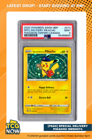 [PSA9] Special Delivery Pikachu - SWSH074