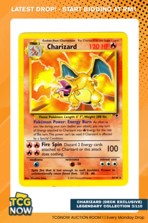 Charizard (Deck Exclusive) Legendary Collection 3/110 (LP)