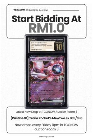 Team Rocket’s Mewtwo ex 039/098 Pristine 10