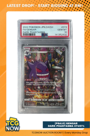 Gengar - Dark Phantasma 074/071 PSA 10