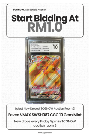 Eevee VMAX SWSH087 CGC 10 Gem Mint