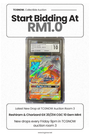 Reshiram & Charizard GX 20/214 CGC 10 Gem Mint
