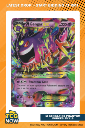 M Gengar EX Phantom Forces 35/119 #1580 (LP)