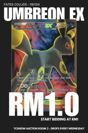 Umbreon EX – Fates Collide 119/124