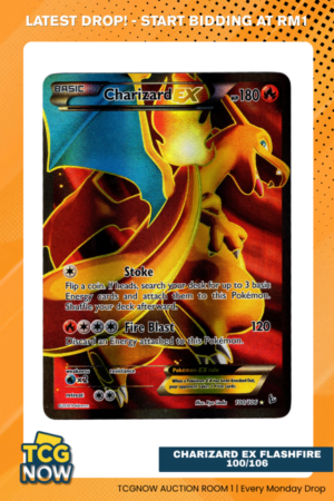 Charizard EX Flashfire 100/106 #1582 (LP)