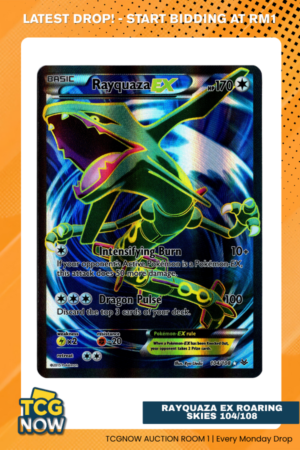 Rayquaza EX Roaring Skies 104/108 #1583 (LP)