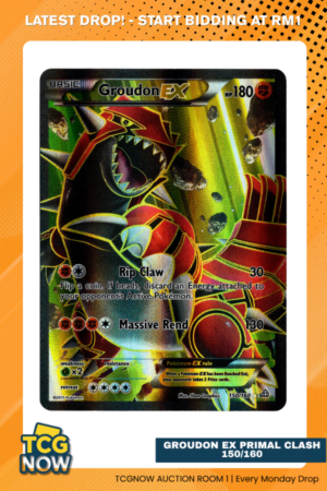 Groudon EX Primal Clash 150/160 #1585 (LP)