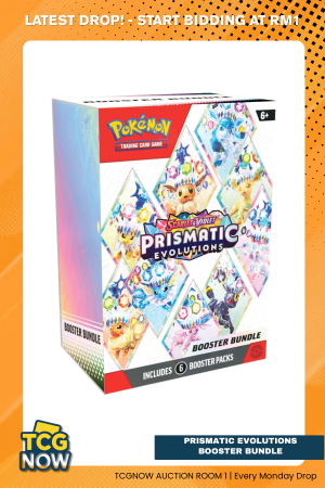 Prismatic Evolutions Booster Bundle