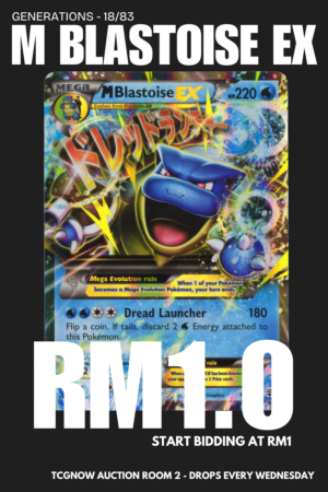 M Blastoise EX – Generations 18/83