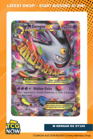 M Gengar EX XY166 #1589 (LP)