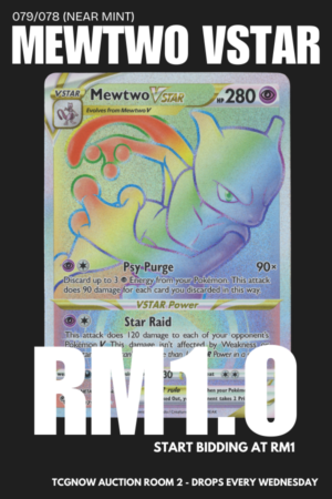 Mewtwo VSTAR Pokemon GO 079/078 #1548