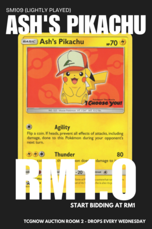 Ash’s Pikachu SM109