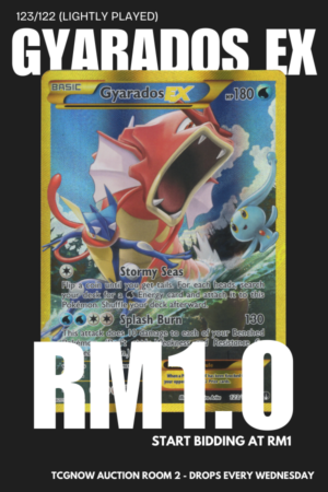 Gyarados EX Breakpoint 123/122