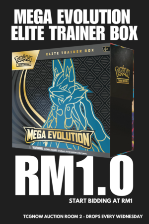 Mega Evolution Elite Trainer Box (Tear at Corner)