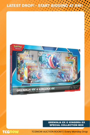 Greninja EX & Kingdra EX Special Collection Box
