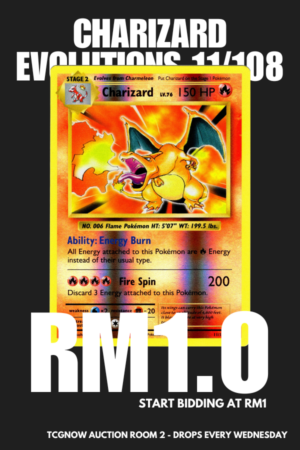 Charizard Reverse Holo Evolutions 11/108 #1711 (LP)