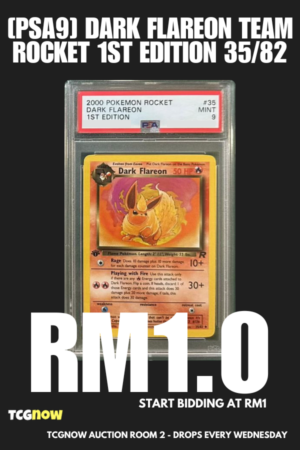 [PSA9] Dark Flareon Team Rocket 1st Edition 35/82