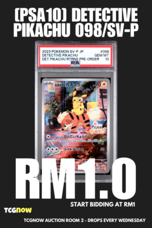 [PSA10] Detective Pikachu 098/SV-P