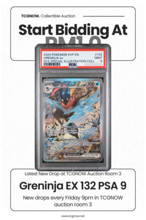 [PSA9] Greninja EX 132