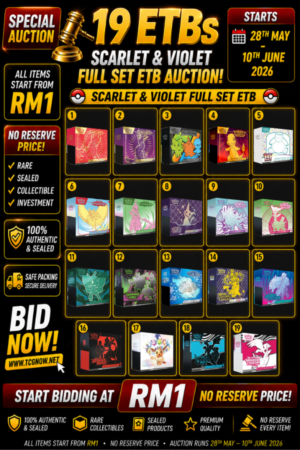 Full Scarlet & Violet Elite Trainer Box Set