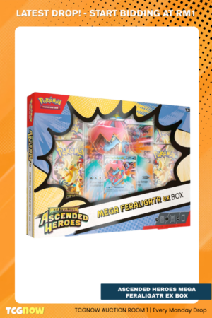 Ascended Heroes Mega Feraligatr ex Box