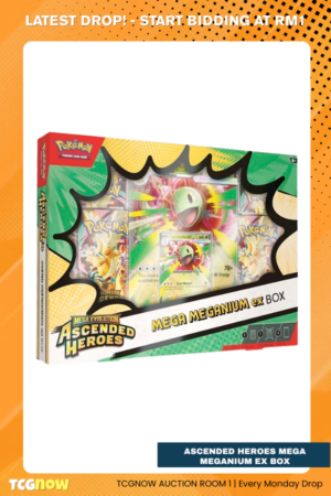 Ascended Heroes Mega Meganium ex Box