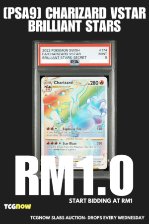 [PSA9] Charizard VSTAR Brilliant Stars 174/172