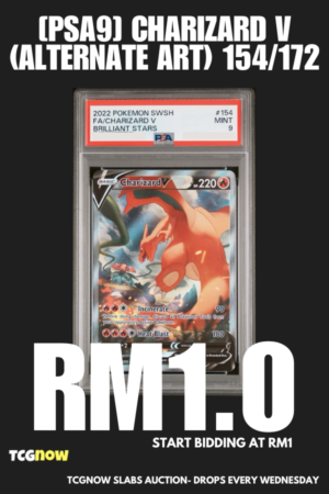 [PSA9] Charizard V (Alternate Art) 154/172