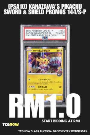 [PSA10] Kanazawa’s Pikachu Sword & Shield Promos 144/S-P