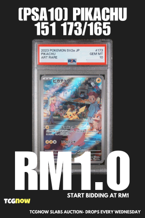 [PSA10] Pikachu 151 173/165