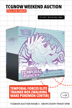 Temporal Forces Elite Trainer Box (Walking Wake Pokemon Center)