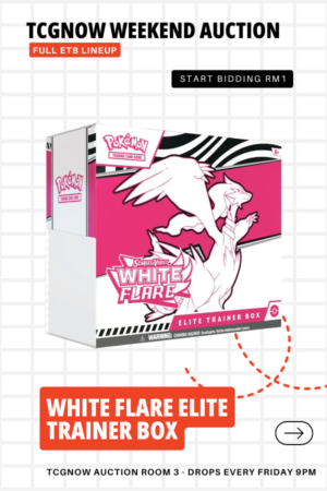 White Flare Elite Trainer Box