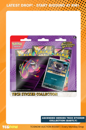 Ascended Heroes Tech Sticker Collection (Gastly)