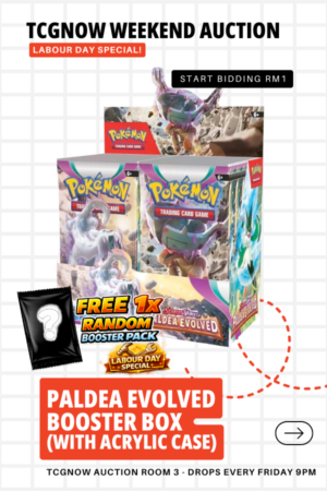 Paldea Evolved Booster Box (with Acrylic Case)