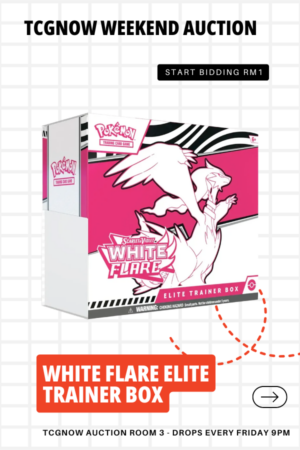 White Flare Elite Trainer Box