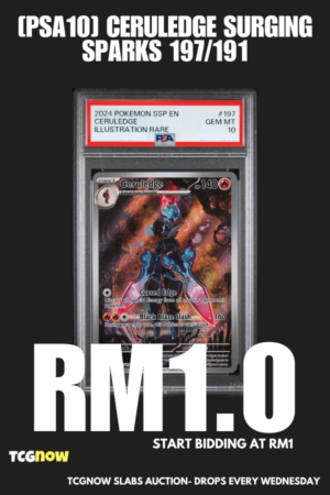 [PSA10] Ceruledge Surging Sparks 197/191