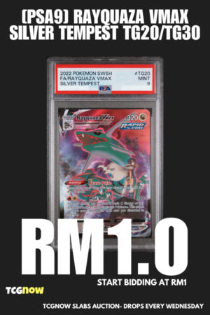 [PSA9] Rayquaza VMAX Silver Tempest TG20/TG30