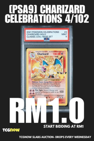 [PSA9] Charizard Celebrations 4/102