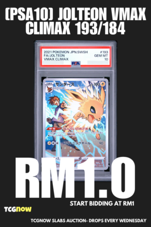 [PSA10] Jolteon VMAX Climax 193/184